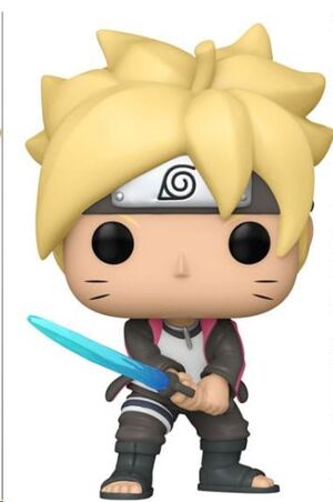 BORUTO POP! FIGURA VINLY BORUTO ESPADA CHAKRA 9 CM