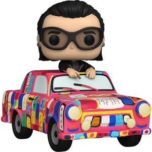 U2 POP! RIDES SUPER DELUXE VINYL FIGURA AB CAR W/BONO 15 CM