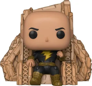 BLACK ADAM POP! DELUXE VINYL FIGURA BLACK ADAM EN TRONO 9 CM