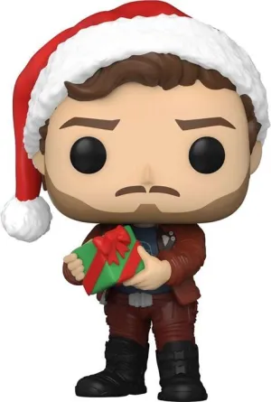 GUARDIANES DE LA GALAXIA HOLIDAY SPECIAL FIGURA POP! HEROES VINYL STAR-LORD 9 CM