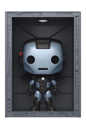 MARVEL POP! DELUXE VINYL FIGURA HALL OF ARMOR IRON MAN MODEL 11 WAR MACHINE PX EXCLUSIVE 9 CM