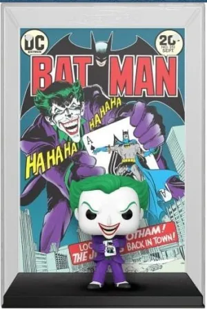 DC POP! VINILO CARÁTULA COMIC FIGURA JOKER BACK IN TOWN 9 CM F-07