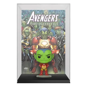 IRON MAN POP! COMIC COVER VINYL FIGURA SKRULL 9 CM