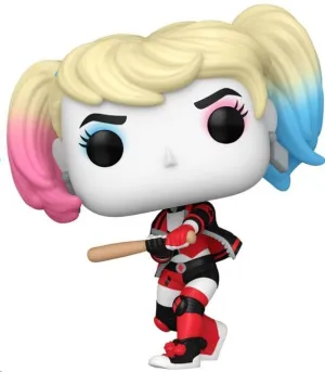 DC COMICS: HARLEY QUINN TAKEOVER FIGURA POP! HEROES VINYL HARLEY WITH BAT 9 CM