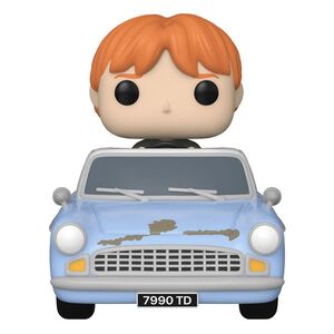 HARRY POTTER ANIVERSARIO DE LA CÁMARA SECRETA POP! RIDES VINYL FIGURA RON EN COCHE VOLADOR 9 CM