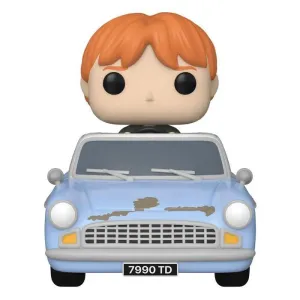 HARRY POTTER ANIVERSARIO DE LA CÁMARA SECRETA POP! RIDES VINYL FIGURA RON EN COCHE VOLADOR 9 CM