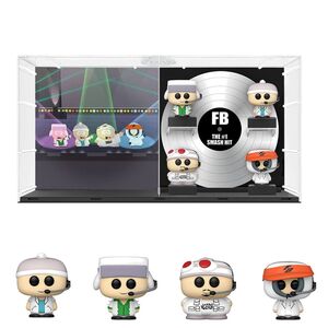 SOUTH PARK PACK DE 4 FIGURAS POP! ALBUMS DLX VINYL BOYBAND 9 CM