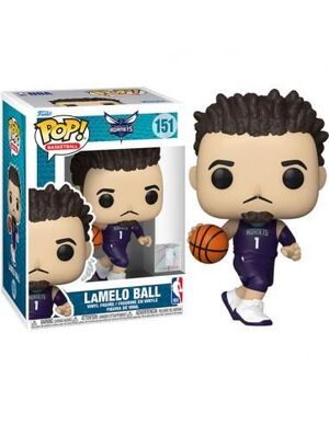 NBA CHARLOTTE HORNETS POP! BASKETBALL FIGURA 9 CM LAMELO BALL F-151