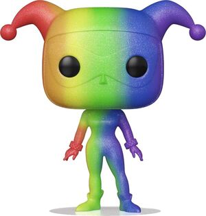 PRIDE 2022 DC COMICS FIGURA POP! HEROES VINYL HARLEY QUINN 9 CM