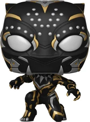 BLACK PANTHER: WAKANDA FOREVER FIGURA POP! MARVEL VINYL BLACK PANTHER 9 CM