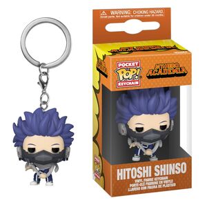 MY HERO ACADEMIA LLAVERO POCKET POP! VINYL HITOSHI SHINSO 4 CM