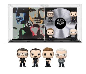 U2 PACK DE 4 FIGURAS POP! ALBUMS DLX VINYL POP 9 CM