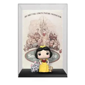 DISNEY POP! MOVIE POSTER & FIGURA BLANCA NIEVES 9 CM