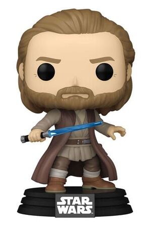 STAR WARS OBI-WAN KENOBI FIGURA POP! VINYL OBI-WAN (BATTLE POSE) 9 CM