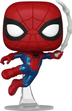 SPIDERMAN NO WAY HOME FIGURA POP! MARVEL VINYL SPIDERMAN CON TRAJE FINAL 9 CM SPIDERMAN NO WAY HOME FIGURA POP! MARVEL VINYL SPIDERMAN CON TRAJE FINAL 9 CM