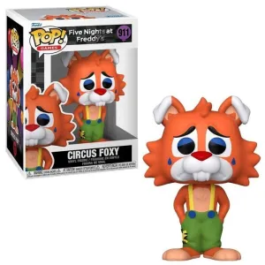 FIVE NIGHTS AT FREDDY'S FIGURA 9 CM CIRCUS FOXY POP! GAMES F-911