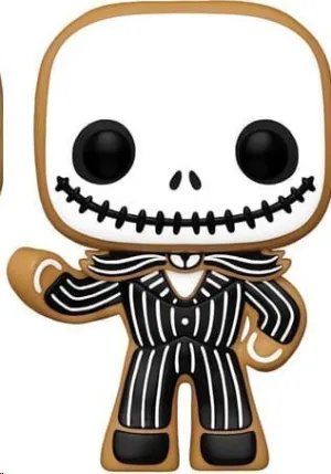 PESADILLA ANTES DE NAVIDAD POP! DISNEY VINYL FIGURA JACK (GINGERBREAD) 9 CM