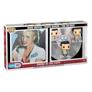 BLINK-182 PACK 3 FIGURAS 9 CM ENEMA OF THE STATE VINYL POP! ALBUMS F-36