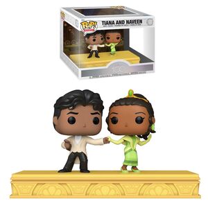 DISNEY'S 100TH ANNIVERSARY PACK DE 2 POP MOMENT! VINYL FIGURAS TIANA Y NAVEEN 9 CM