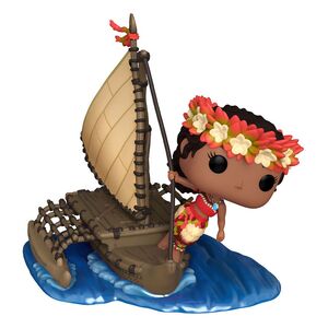 DISNEY'S 100TH ANNIVERSARY POP! RIDES SUPER DELUXE VINYL FIGURA MOANA (FINAL) 15 CM