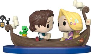 DISNEY'S 100TH ANNIVERSARY PACK DE 2 POP MOMENT! VINYL FIGURAS RAPUNZEL Y FLYNN 9 CM