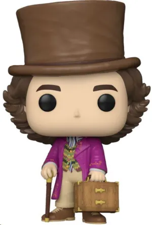 WILLY WONKA & LA FÁBRICA DE CHOCOLATE FIGURA POP! MOVIES VINYL WILLY WONKA 9 CM