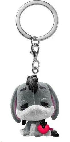 FUNKO POP! LLAVERO EEYORE CORAZÓN TERCIOPELO WINNIE THE POOH - DISNEY