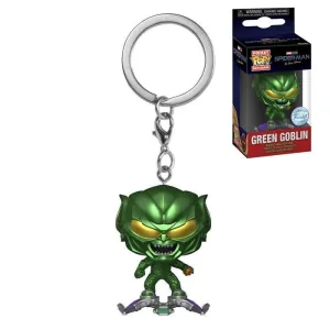 SPIDERMAN NO WAY HOME LLAVERO POCKET POP! VINYL GREEN GOBLIN CON BMB 4 CM