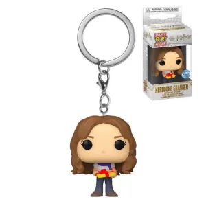 HARRY POTTER Y LA CÁMARA SECRETA ANIVERSARIO LLAVERO POCKET POP! VINYL HERMIONE 4 CM