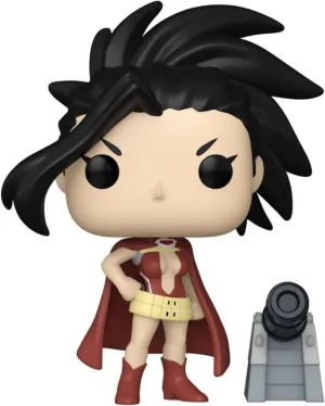 MY HERO ACADEMIA FIGURA POP! ANIMATION VINYL YAOYOROZU CON CAÑÓN 9 CM