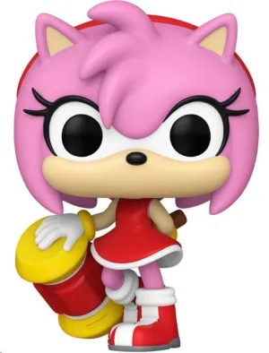 SONIC THE HEDGEHOG POP! GAMES VINYL FIGURA AMY ROSE 9 CM