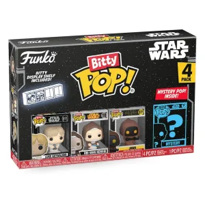 STAR WARS PACK DE 4 FIGURAS BITTY POP! VINYL LUKE 2,5 CM