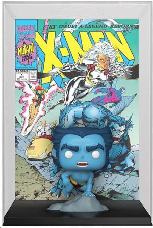 MARVEL POP! COMIC COVER VINYL FIGURA X-MEN #1(BEAST) 9 CM