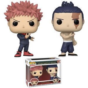 JUJUTSU KAISEN FIGURAS POP! ANIMATION VINYL ITADORI Y TODO 9 CM