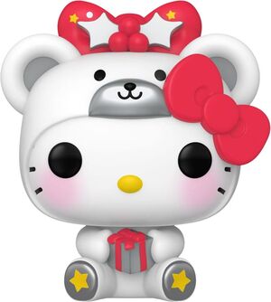 HELLO KITTY FIGURA POP! SANRIO VINYL HELLO KITTY POLAR BEAR (MT) 9 CM