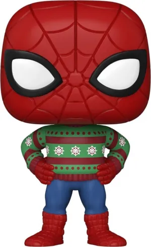 MARVEL HOLIDAY FIGURA POP! MARVEL VINYL SPIDERMAN 9 CM