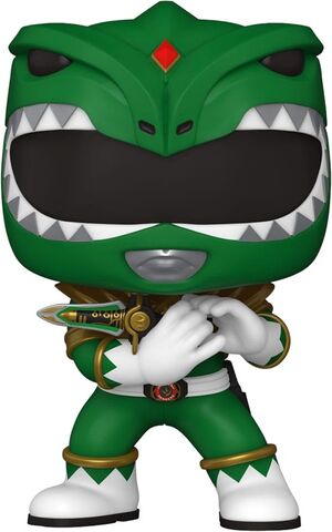 POWER RANGERS 30TH FIGURA POP! TV VINYL GREEN RANGER 9 CM