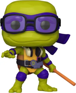 TORTUGAS NINJA CAOS MUTANTE POP! MOVIES VINYL FIGURA DONATELLO 9 CM
