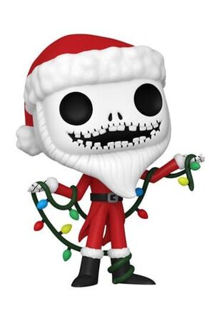 PESADILLA ANTES DE NAVIDAD 30TH FIGURA POP! DISNEY VINYL SANTA JACK 9 CM
