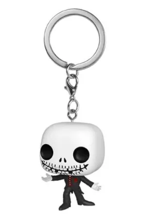 PESADILLA ANTES DE NAVIDAD 30TH LLAVEROS POCKET POP! VINYL FORMAL JACK 4 CM