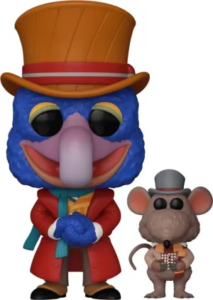 THE MUPPET CHRISTMAS CAROL FIGURA POP! DISNEY VINYL GONZO CON RIZZO 9 CM