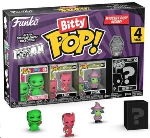 PESADILLA ANTES DE NAVIDAD PACK DE 4 FIGURAS BITTY POP! VINYL OOGIE BOOGIE 2,5 CM