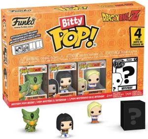 DRAGON BALL PACK DE 4 FIGURAS BITTY POP! VINYL SERIES 2 2,5 CM
