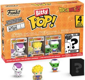 DRAGON BALL PACK DE 4 FIGURAS BITTY POP! VINYL SERIES 4 2,5 CM