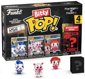 FIVE NIGHTS AT FREDDY'S PACK DE 4 FIGURAS BITTY POP! VINYL BALLORA 2,5 CM