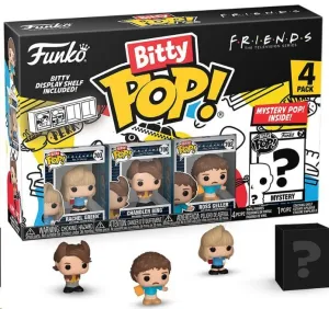 FRIENDS PACK DE 4 FIGURAS BITTY POP! VINYL 80'S RACHEL 2,5 CM