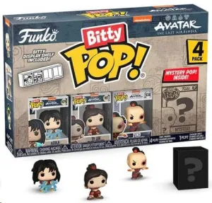 AVATAR LA LEYENDA DE AANG PACK DE 4 FIGURAS BITTY POP! VINYL AZULA 2,5 CM
