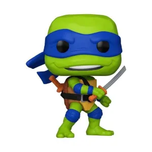 TORTUGAS NINJA FIG SUPER SIZED JUMBO POP! MOVIES VINILO LEONARDO 25 CM