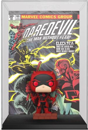 MARVEL POP! COMIC COVER VINYL FIGURA DAREDEVIL #168 9 CM