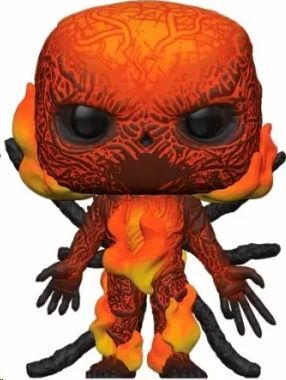 STRANGER THINGS POP! TV VINYL FIGURA VECNA EN FUEGO (GLOW) 9 CM